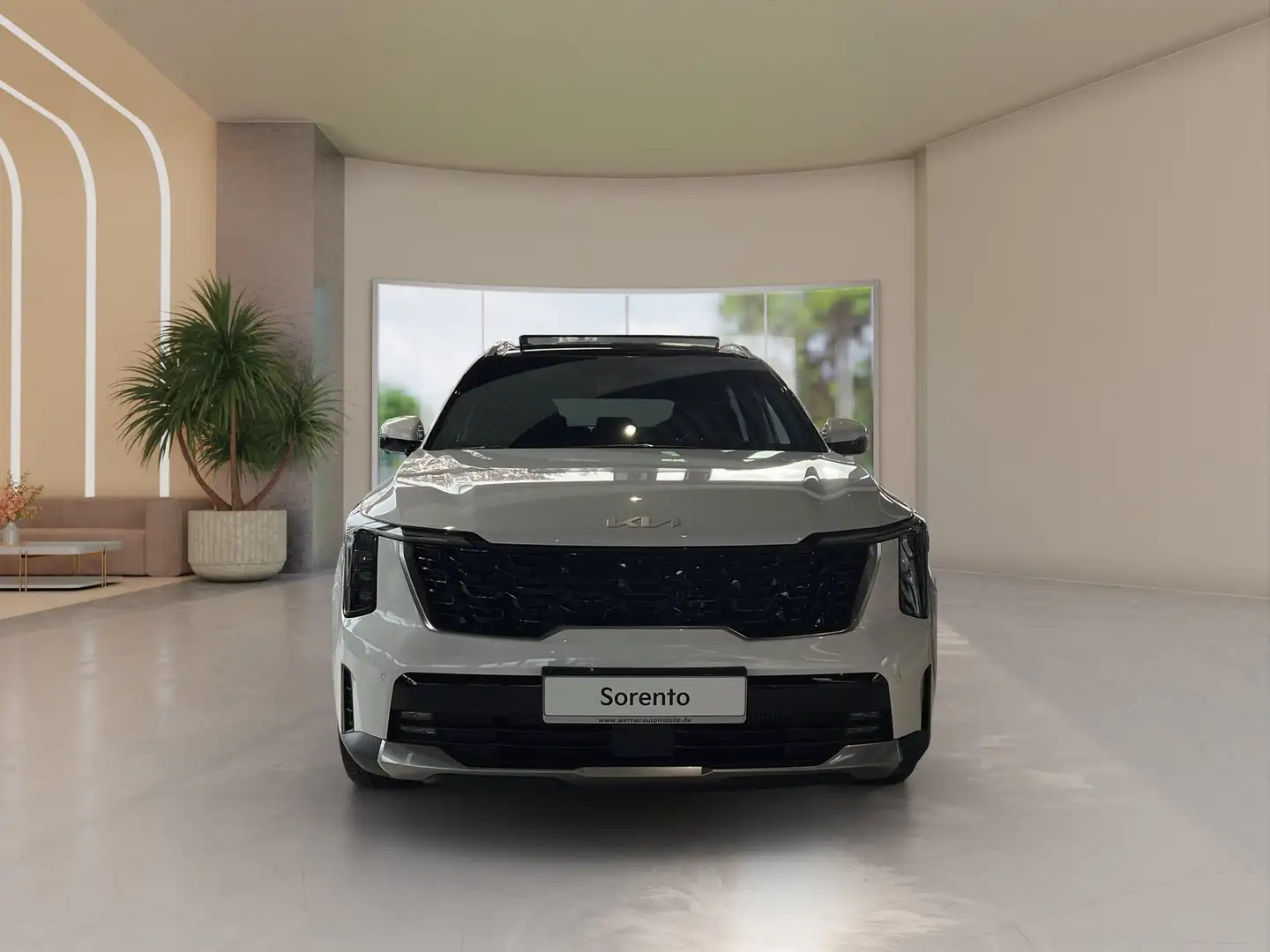 Kia Sorento 2.2 Platinum AWD 7S Premium Glasdach Alb - 2