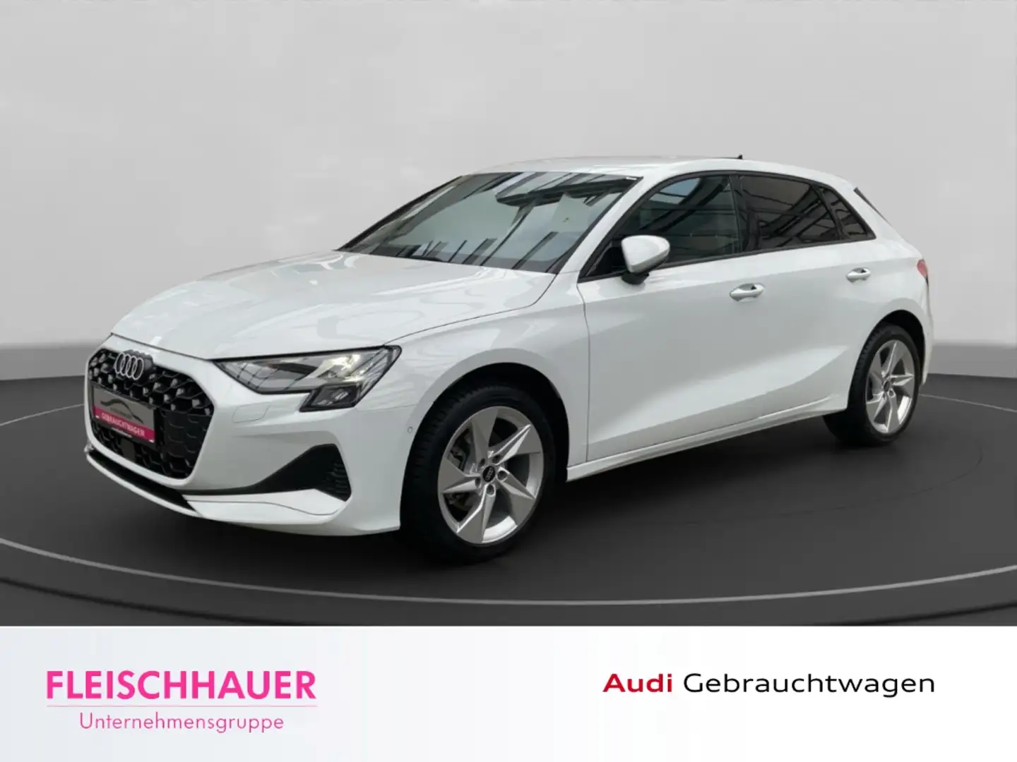 Audi A3 Sportback 1.5 TFSI DSG Navi VC Soundsystem LED App Weiß - 1