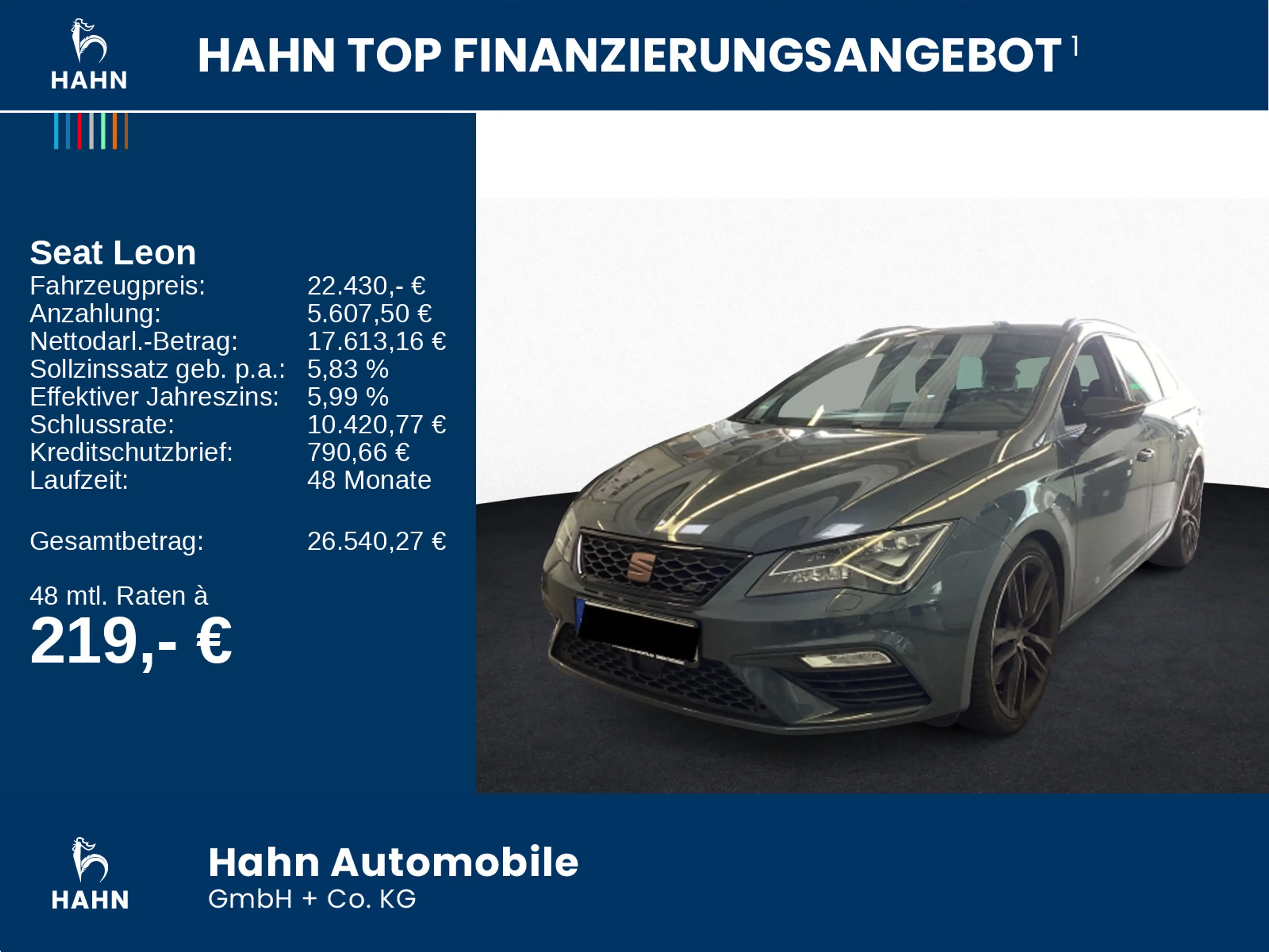 SEAT Leon ST Cupra 2.0TSI DSG 4Drive Navi ACC Beats C — photo 2