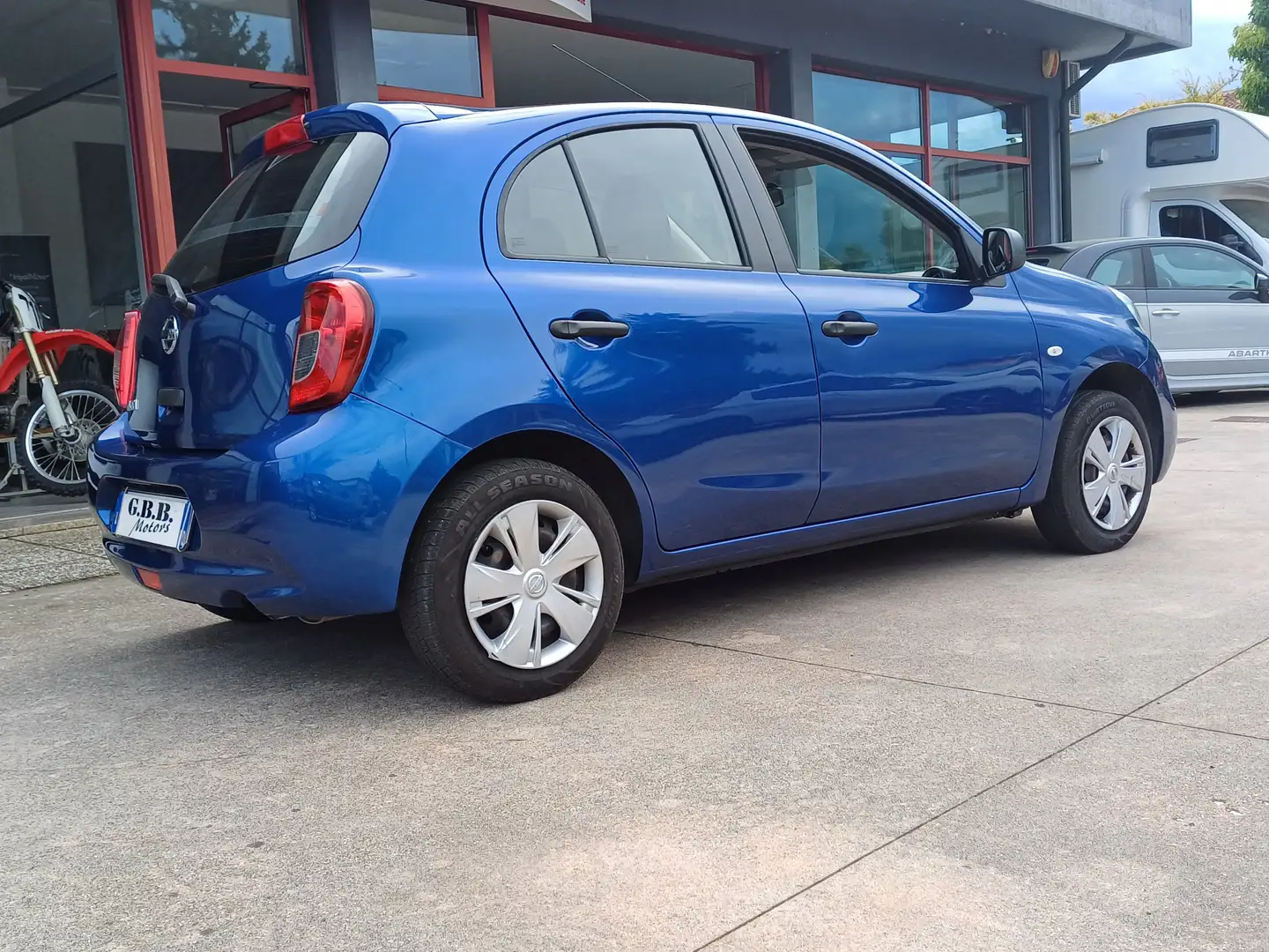 Nissan Micra Micra 1.2 Comfort eco Gpl Blauw - 2
