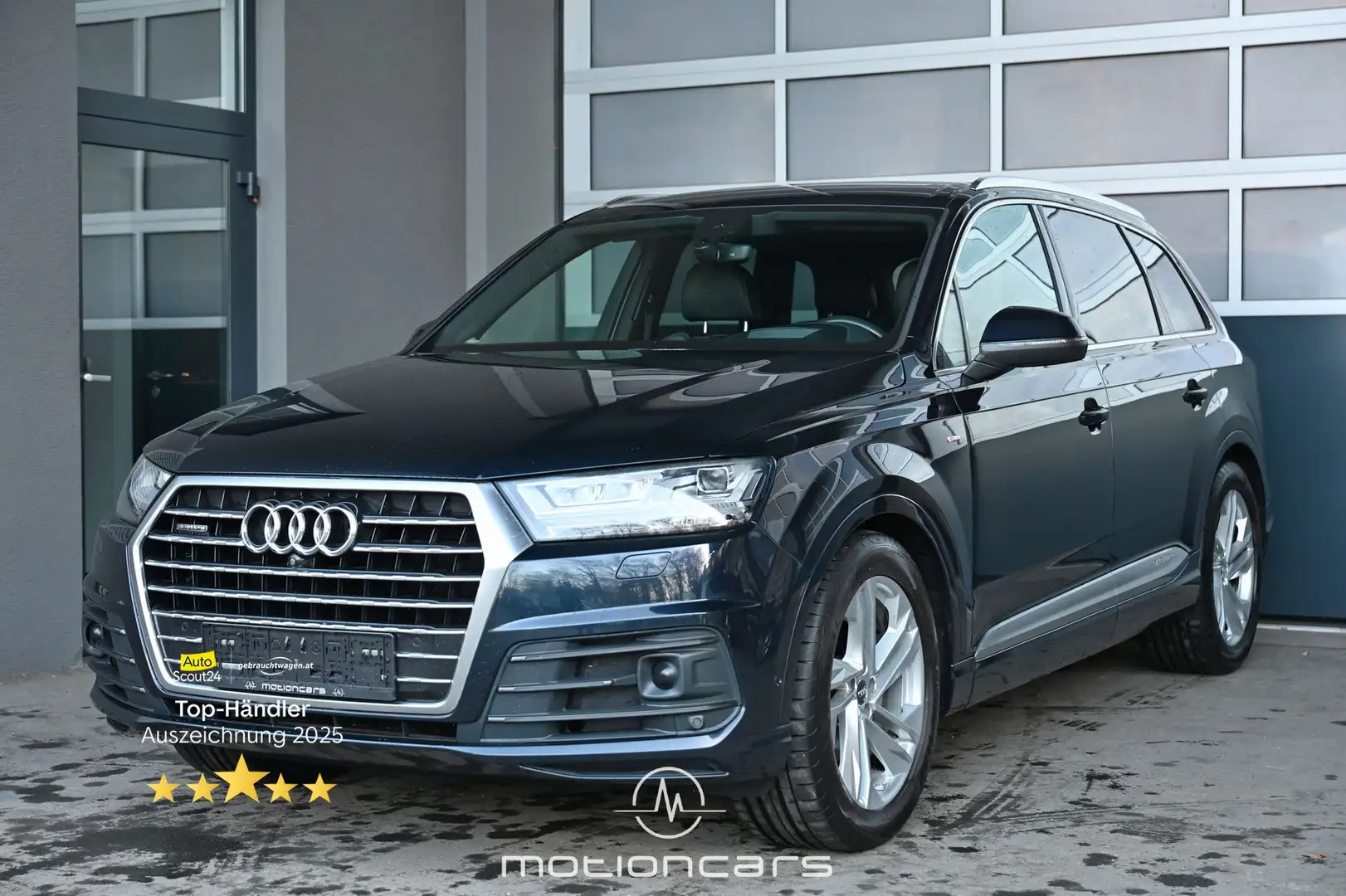 Audi Q7 3.0 TDI DPF quattro S-Line Blau - 1