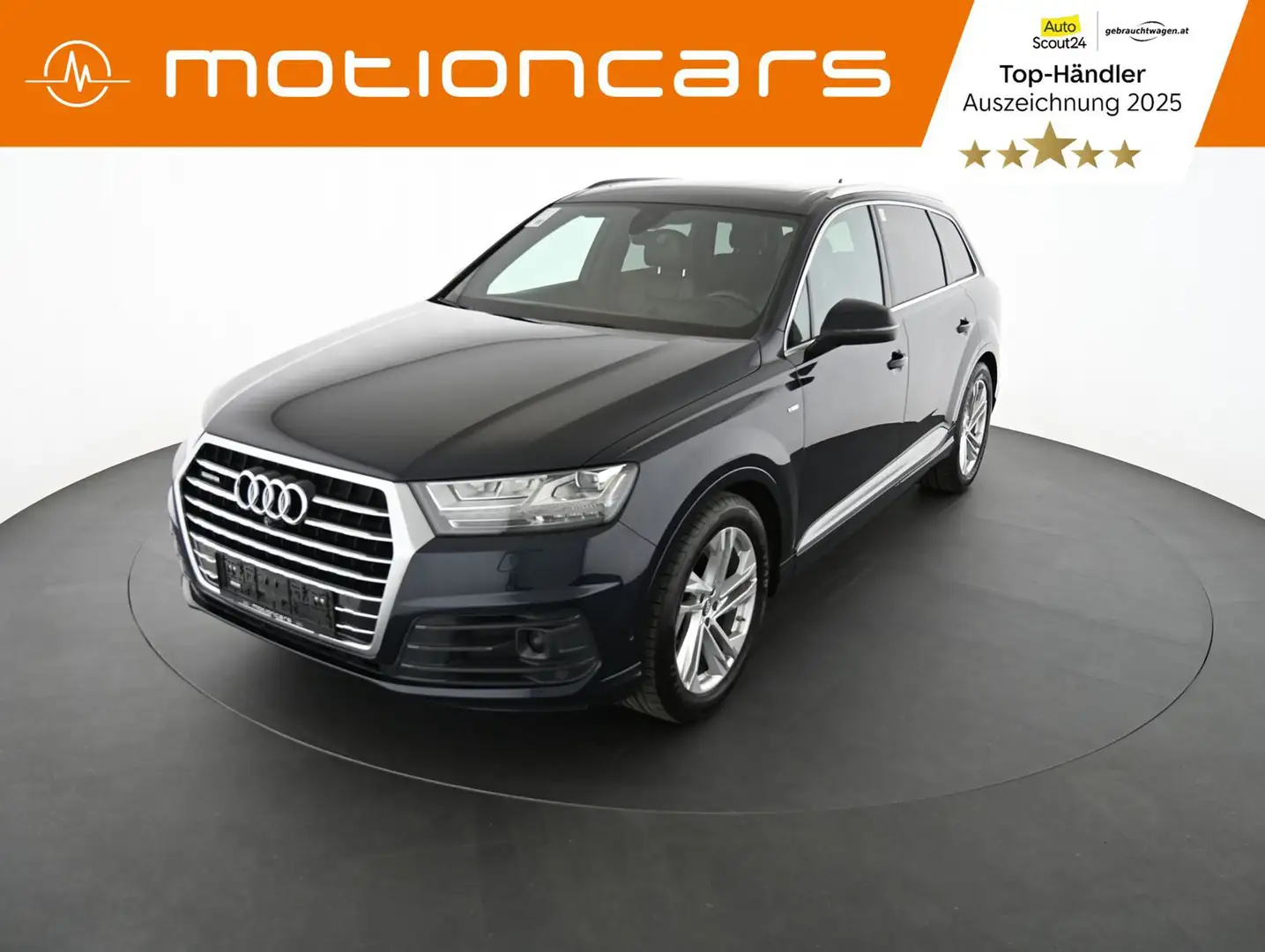 Audi Q7 3.0 TDI DPF quattro S-Line Blau - 1