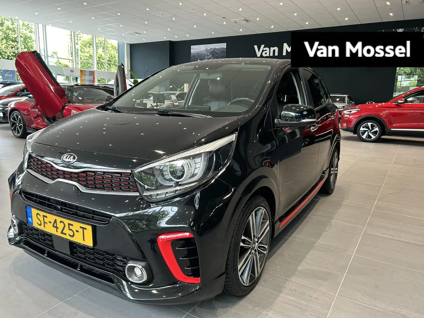 Kia Picanto 1.0 CVVT World Cup Ed. | Leder | Climate Control | Noir - 1