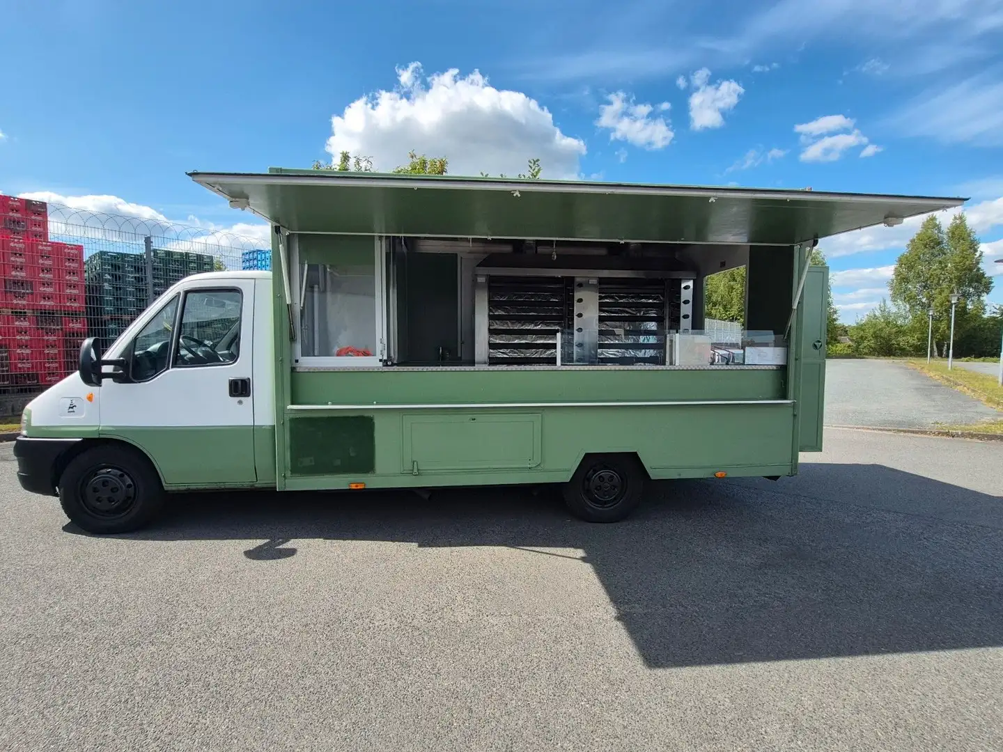 Fiat Ducato Imbiss Döner Hähnchen Grill Blanc - 1