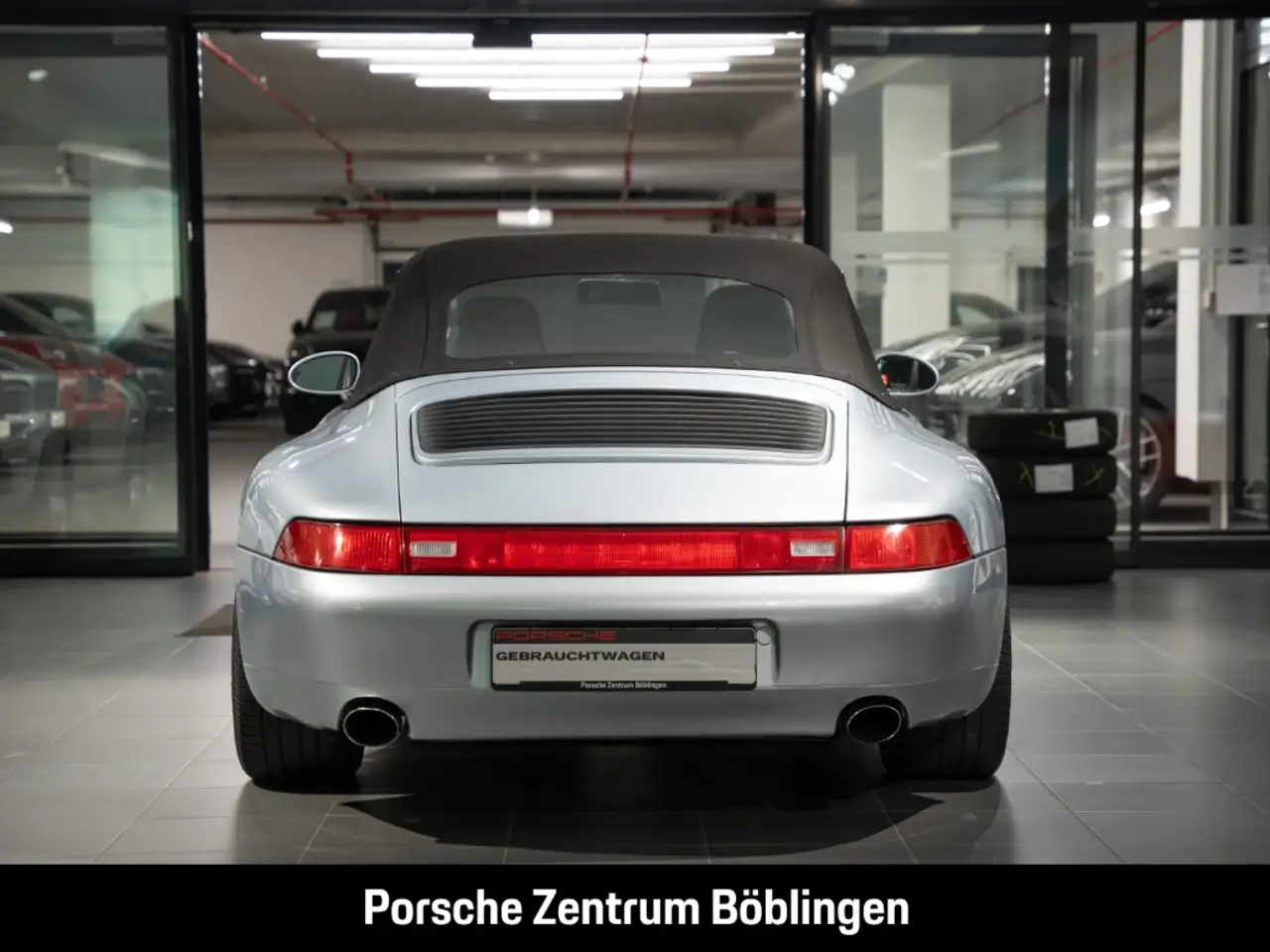 Porsche 993 911 Carrera Cabriolet Windschott Unfallfrei, foto 11