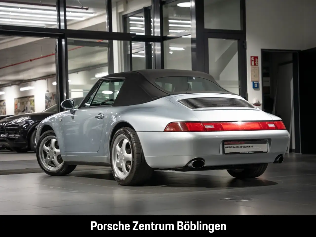 Porsche 993 911 Carrera Cabriolet Windschott Unfallfrei, foto 3