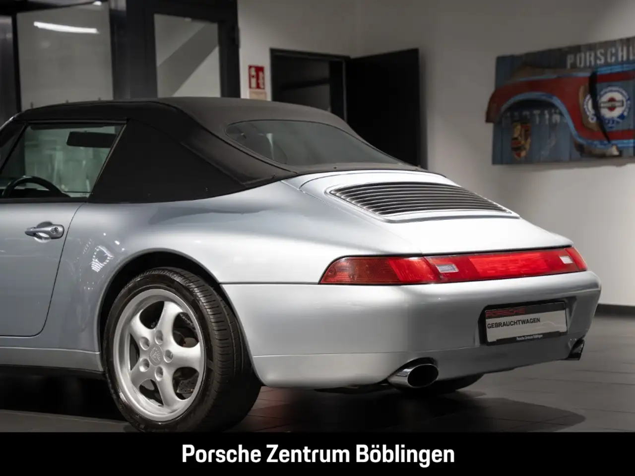 Porsche 993 911 Carrera Cabriolet Windschott Unfallfrei, foto 12