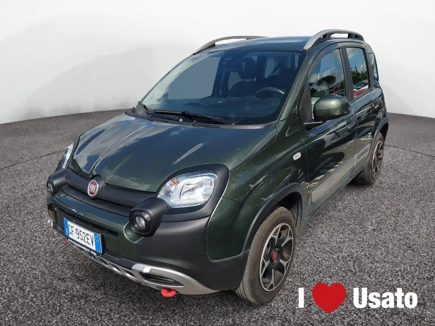 Fiat Panda Panda III 2021 4x4 Cross Panda 0.9 t.air t. Cross Zelená - 1