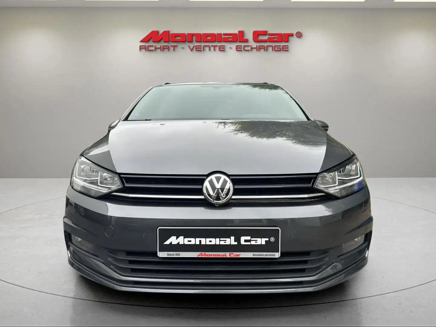 Volkswagen Touran Touran 1.5 TSI DSG-Navi-Pano-7 Places-Garantie Gris - 2