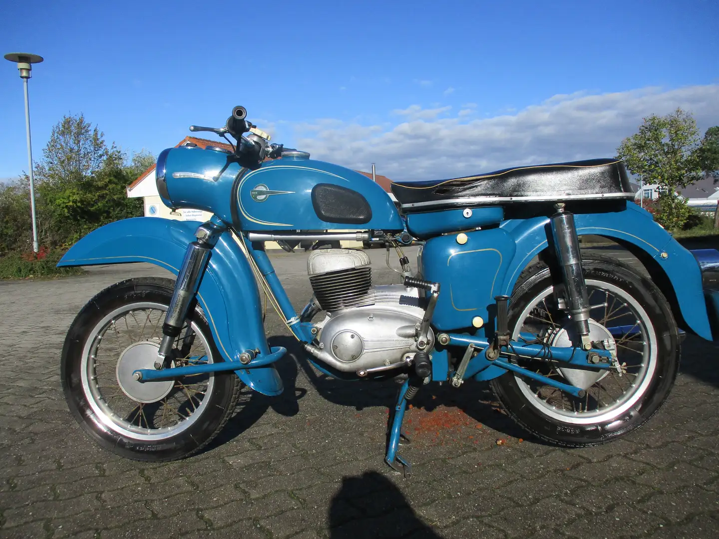 MZ ES 175 MZ ES 175 schöner Originalzustand Blauw - 1