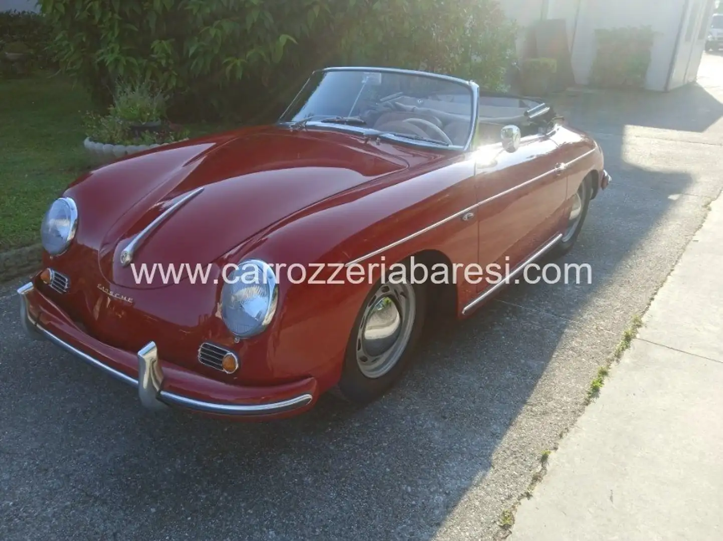 Porsche 356 Convertible D Červená - 1