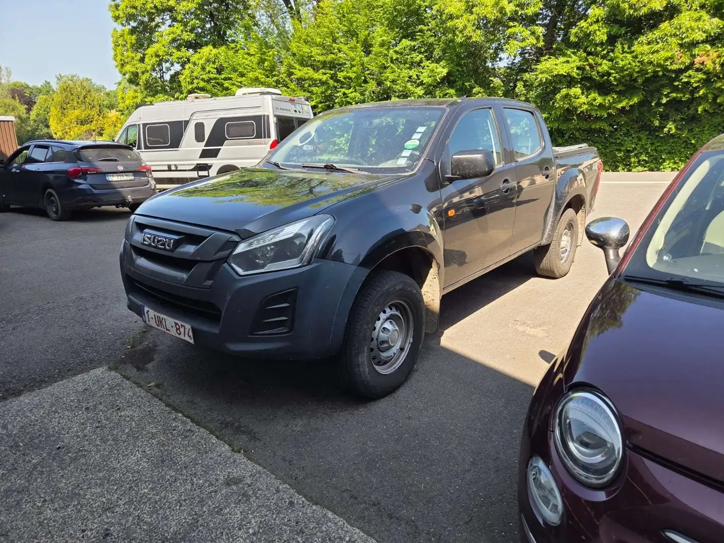 Isuzu D-Max 1.9 Turbo D 4WD Force no power turbo defect Noir - 2