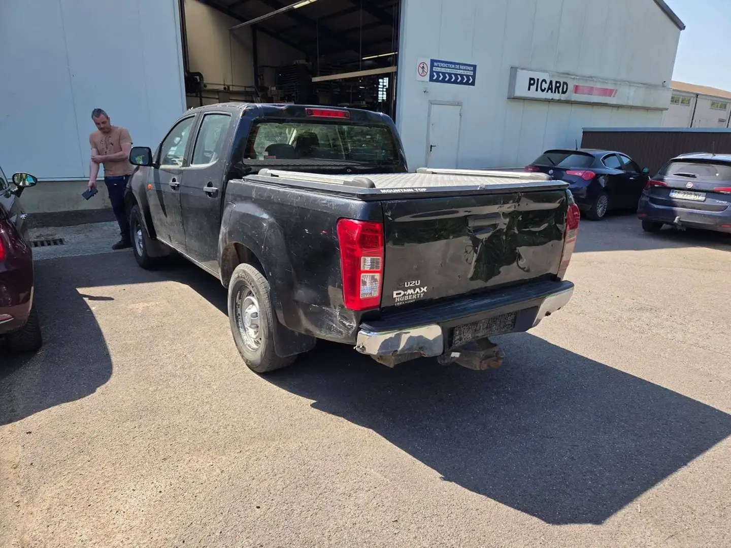 Isuzu D-Max 1.9 Turbo D 4WD Force no power turbo defect Noir - 1