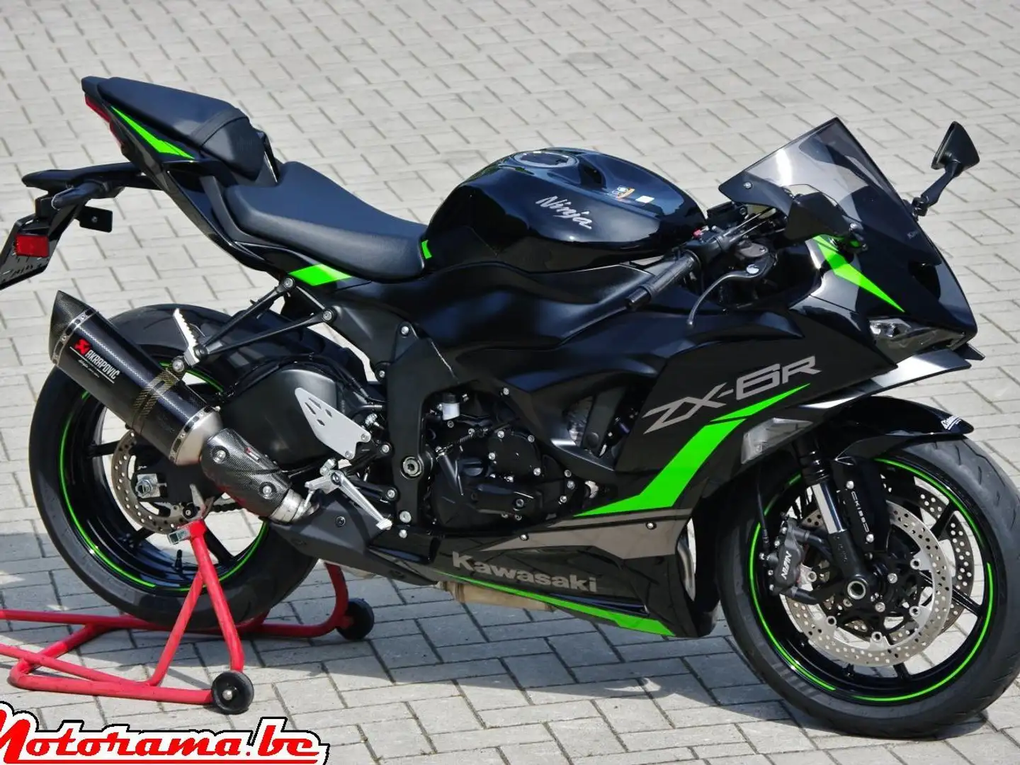 Kawasaki Ninja ZX-6R Noir - 1