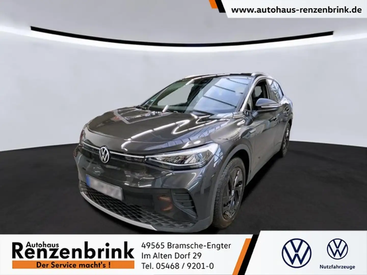 Volkswagen ID.4 Pro Performance 77kWh AHK ergoSitze Wärmepumpe Grau - 1