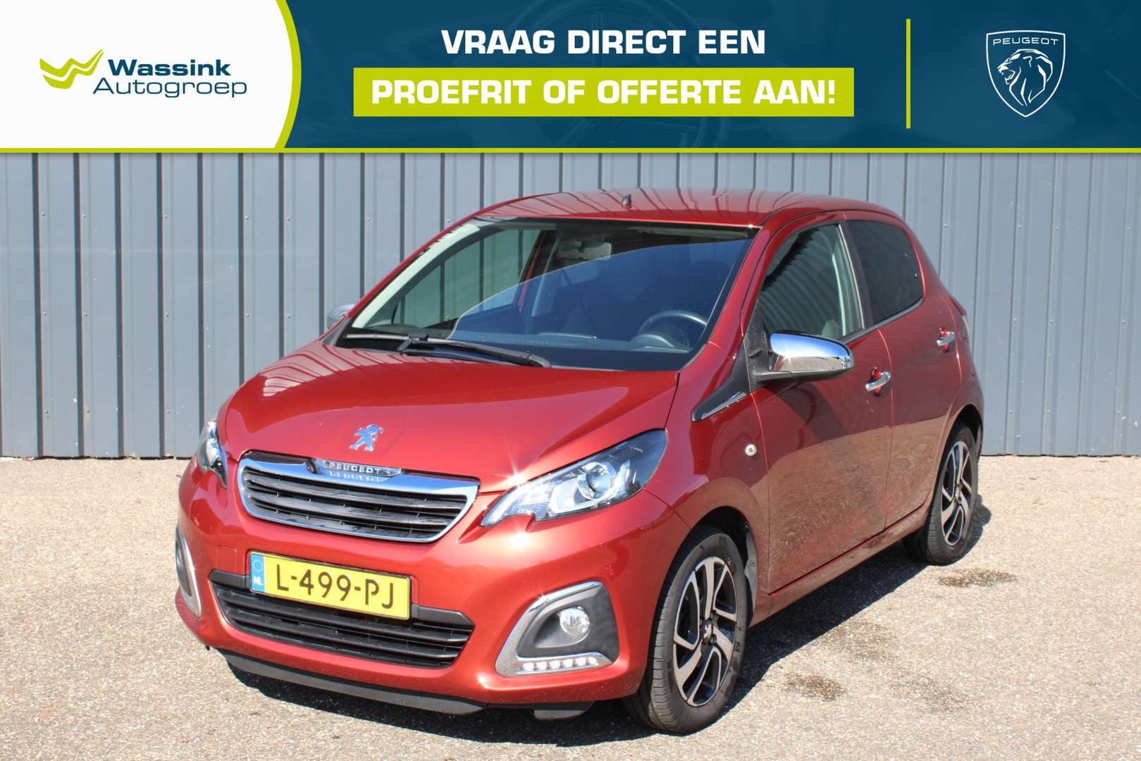 Peugeot 108 nuo 198 €/ mėn Benzinas 2021m. Hečbekas Mechaninė