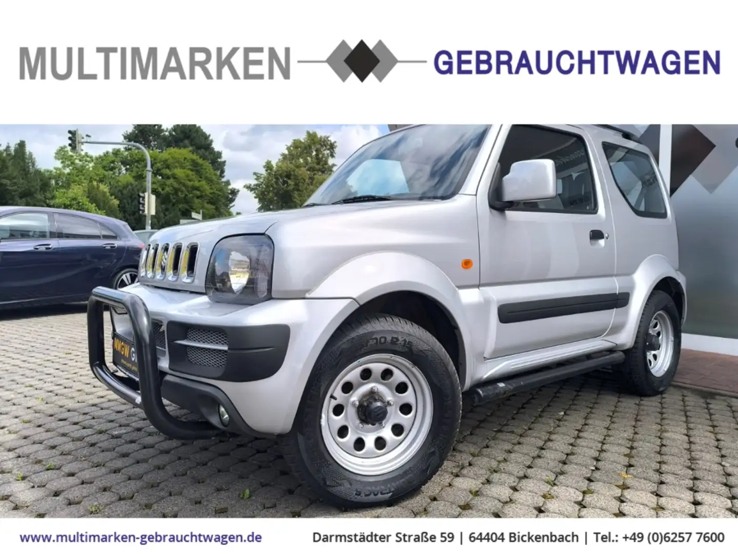 Suzuki Jimny Ranger Lim. 1.3 AHK/elSP/Klima/eFH/ZV/ABS/Servo/Ai Argent - 1