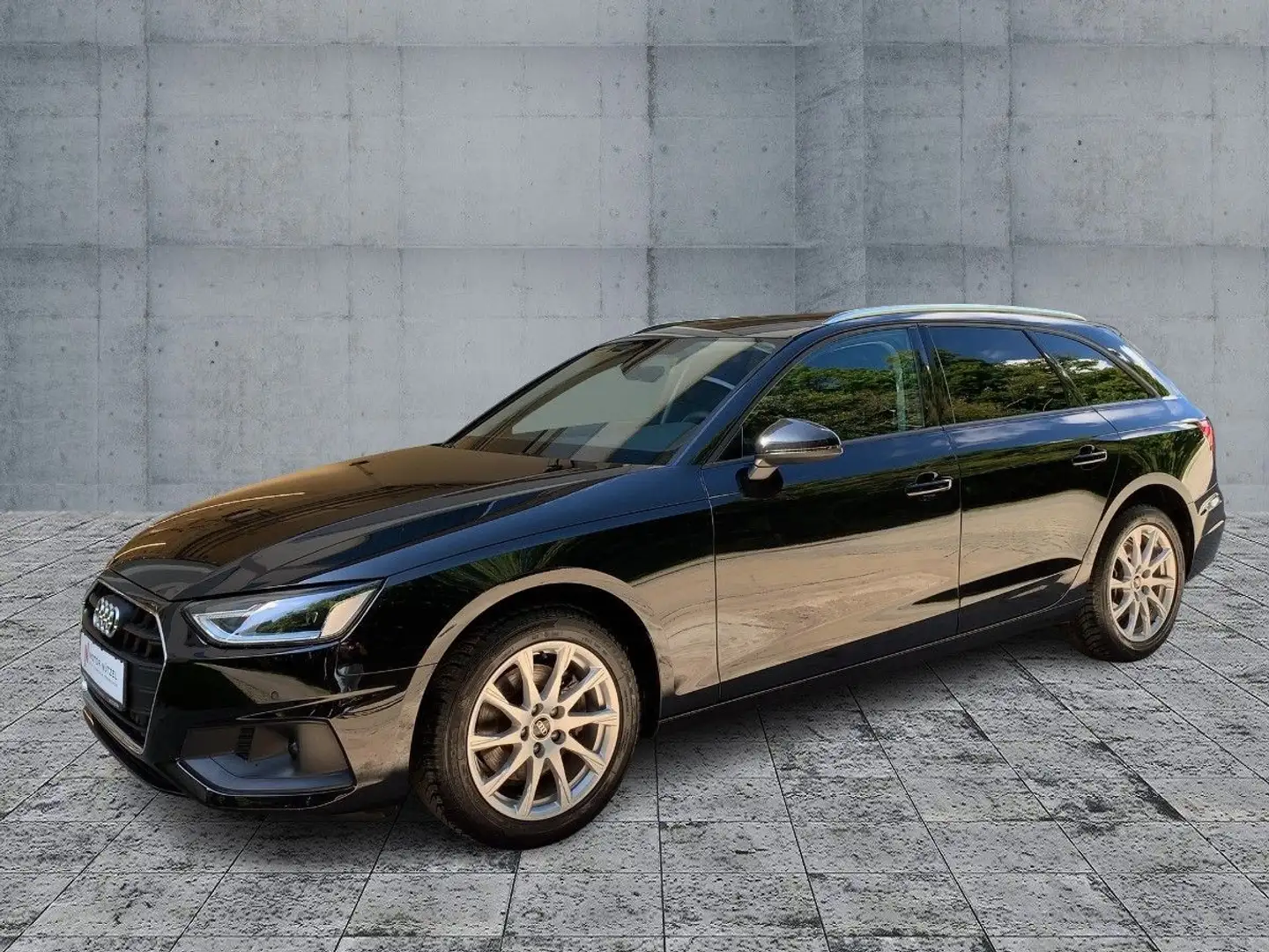 Audi A4 35 TDI S-TR LED+NAVI+AHK+ACC+2xPDC+SHZ Noir - 2