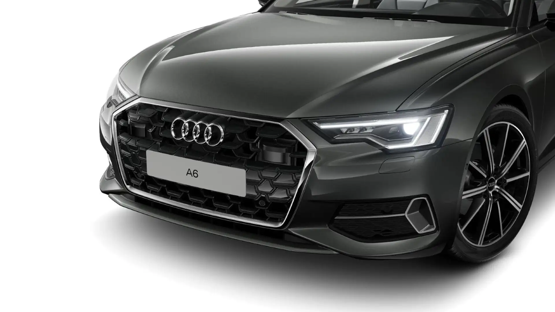 Audi A6 advanced 35 TDI Matrix Pano AHK Carplay Gris - 2