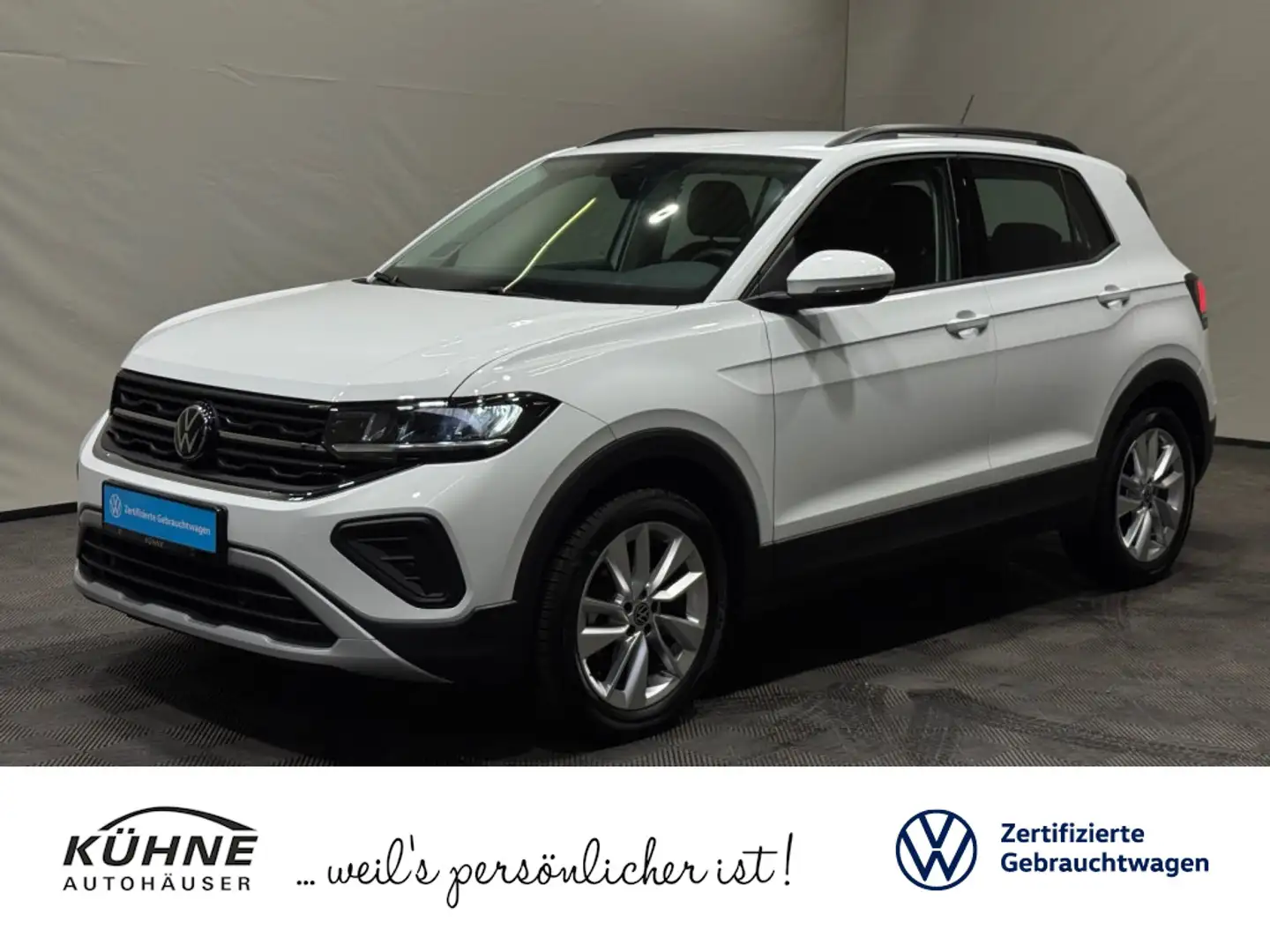 Volkswagen T-Cross Life 1.0 TSI | LED SITZHEIZUNG ACC PDC Weiß - 1
