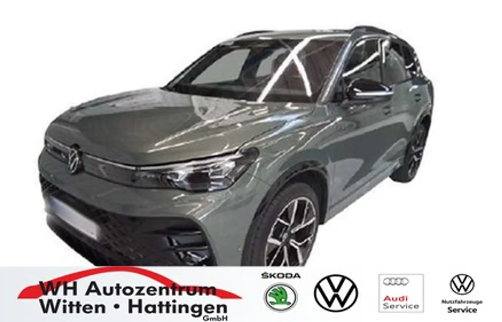 Volkswagen Tiguan 2.0 TFSI DSG 4Motion R-Line Black Style Leder, ... Grün - 1