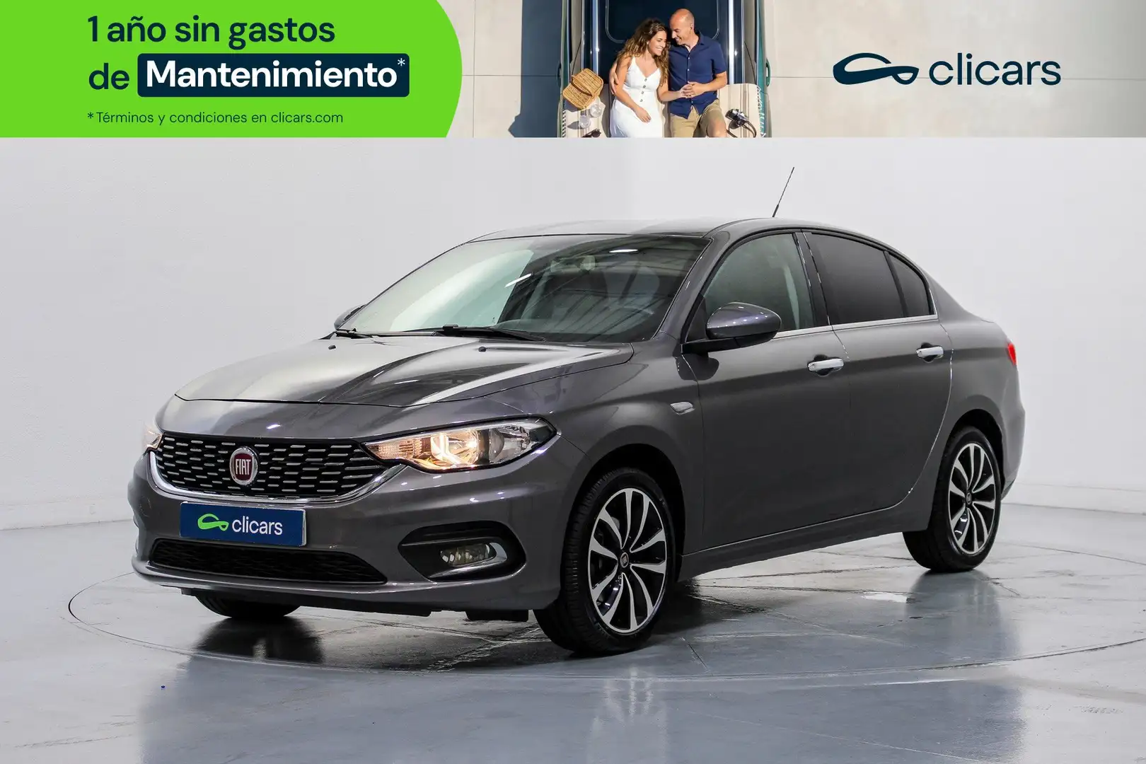 Fiat Tipo Sedán 1.4 Lounge Gris - 1