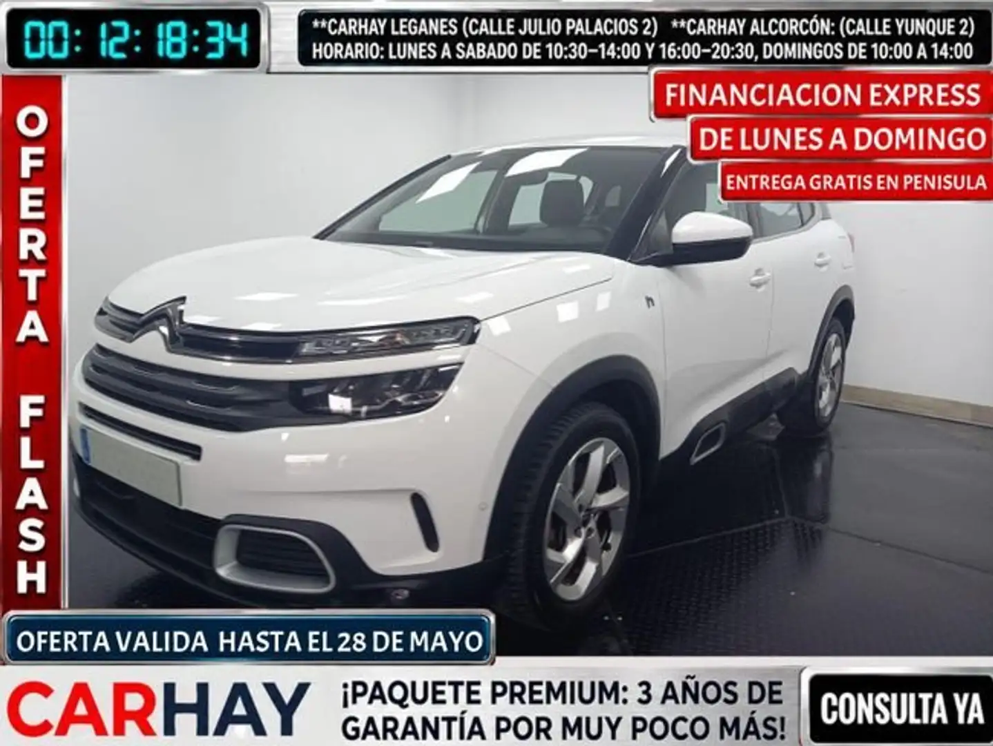 Citroen C5 AIRCROSS BUSINESS HYBRID 1.6 225CV BVA8 Blanco - 1