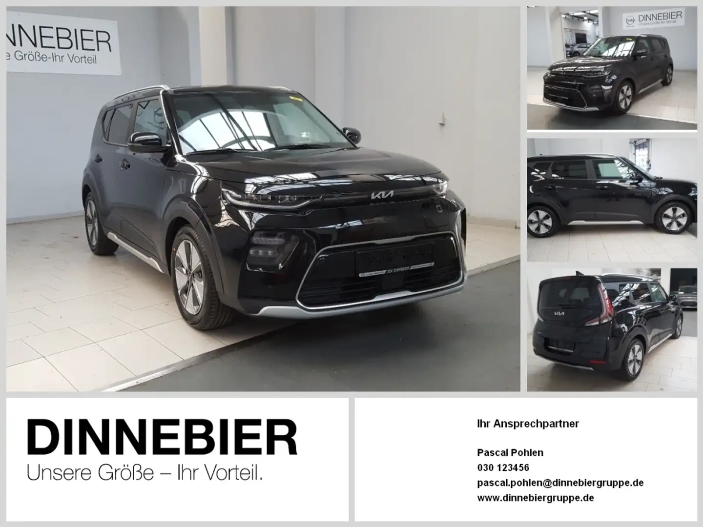 Kia Soul Inspiration LED+Navi+Kamera+Glasdach+SHZ Schwarz - 1