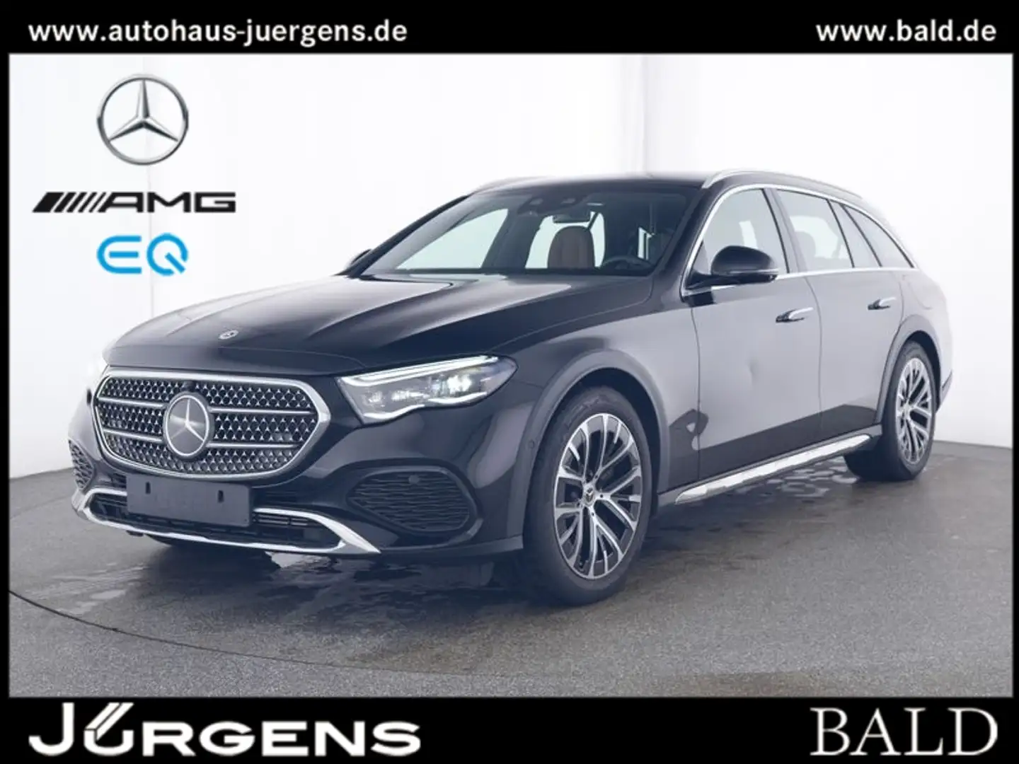 Mercedes-Benz E 300 de 4M T All-Terrain ENERGIZING/AHK/Distr Schwarz - 2