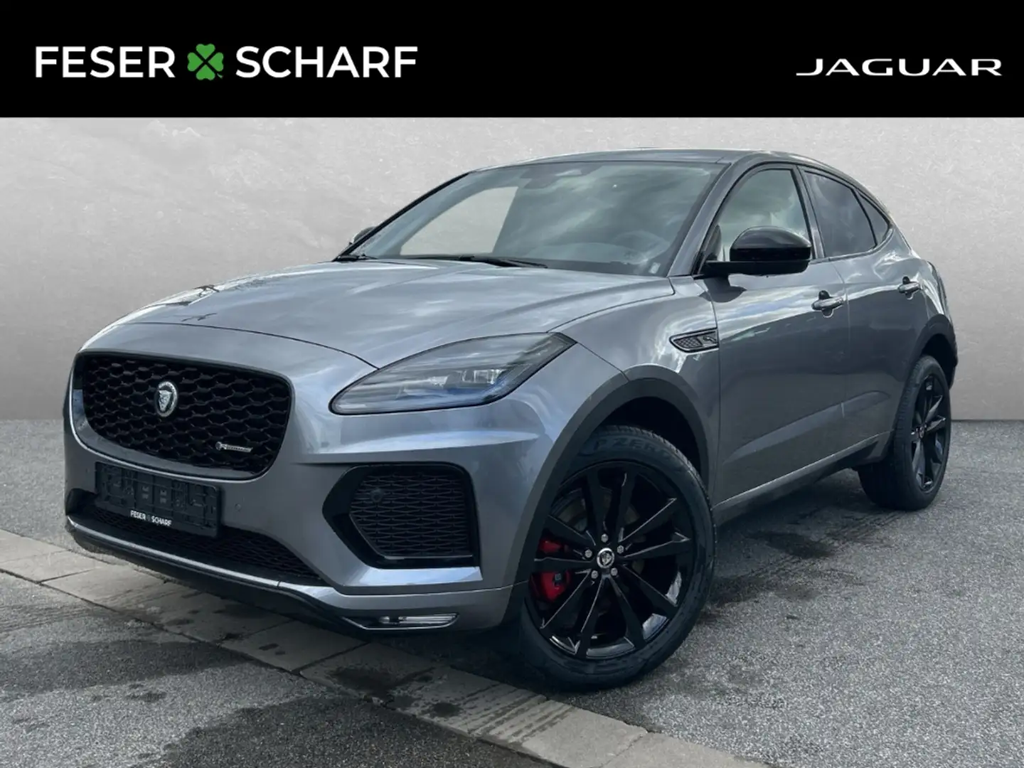 Jaguar E-Pace R-Dynamic SE D165 12,3 TFT Winter-Paket Black Pack Gris - 1