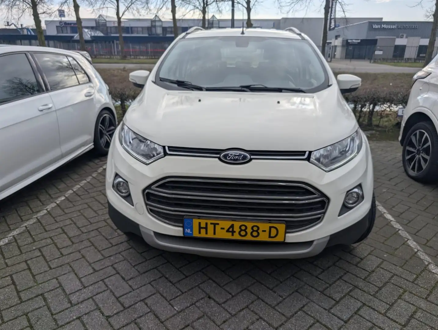 Ford EcoSport 1.0 EcoBoost Titanium | AIRCO | ALL-SEASON BANDEN Blanc - 2