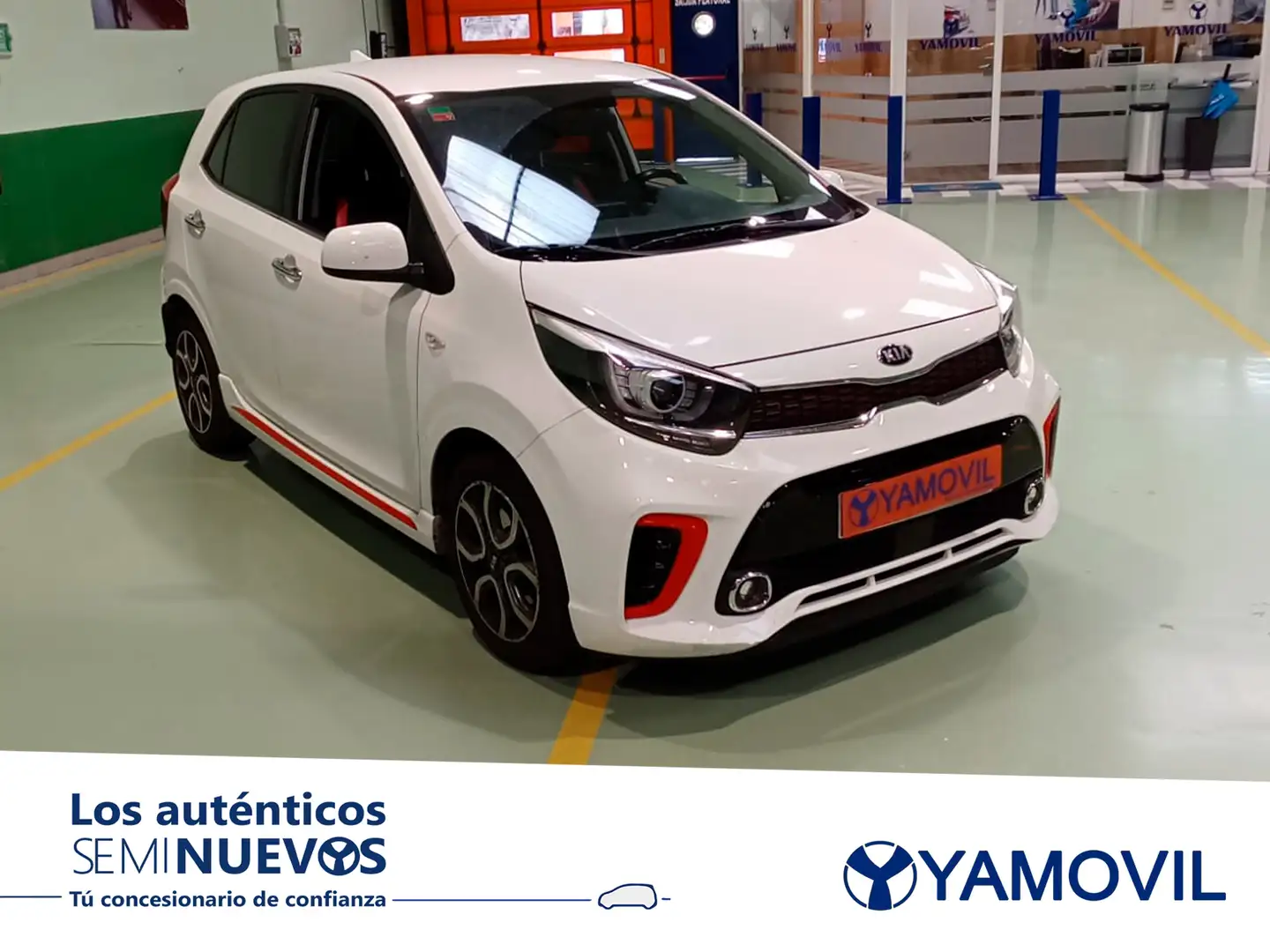 Kia Picanto 1.2 CVVT Eco-Dynamics GT Line Blanco - 2