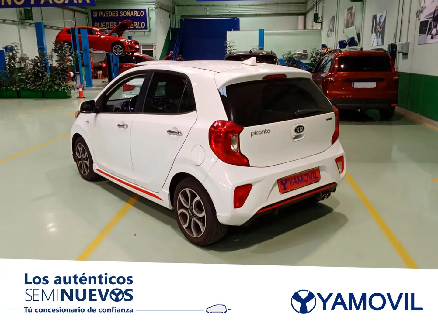 Kia Picanto 1.2 CVVT Eco-Dynamics GT Line Blanco - 1