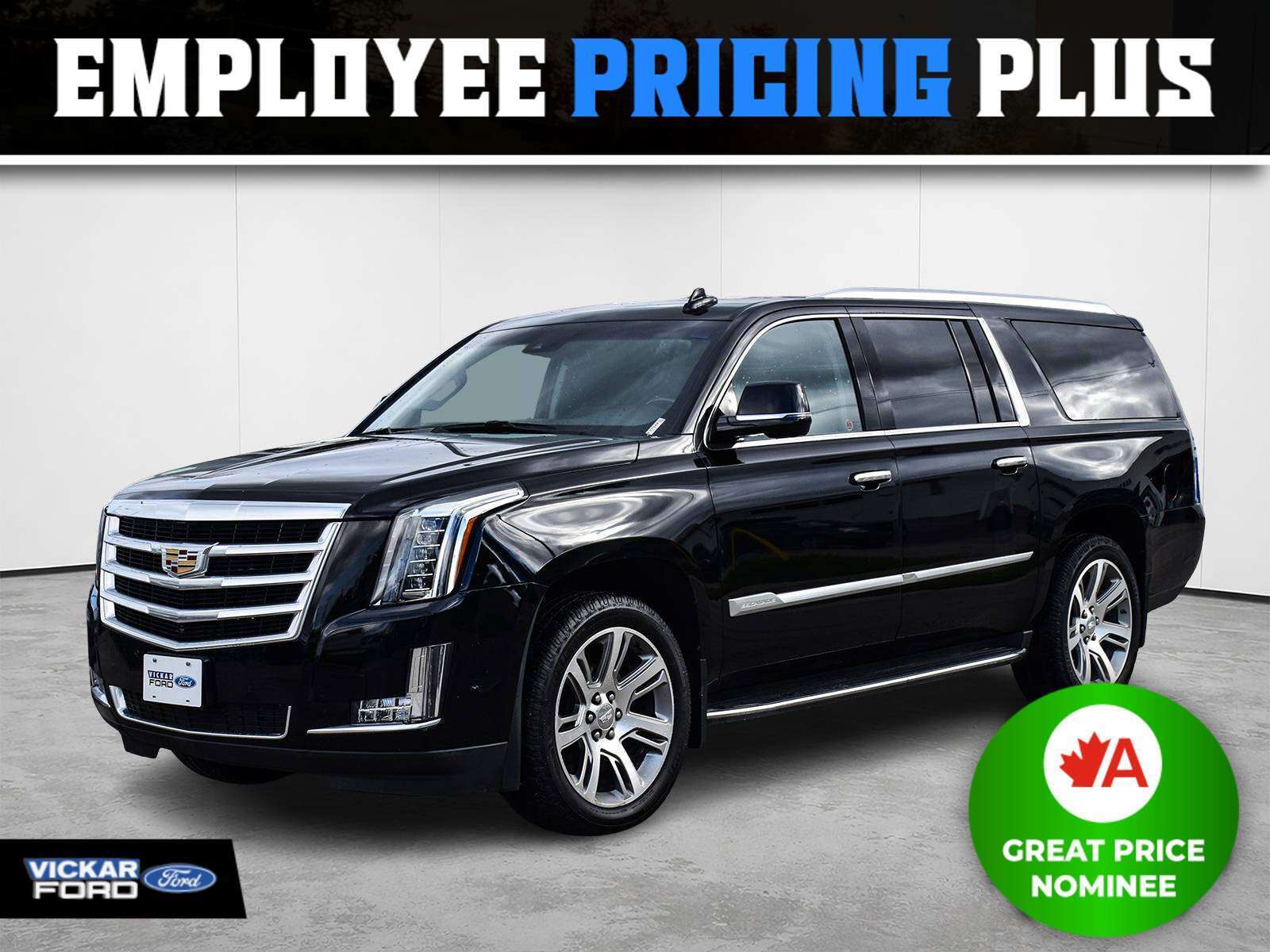 2019 Cadillac Escalade Luxury ESV 6.2L V8 Local Trade Great Condition