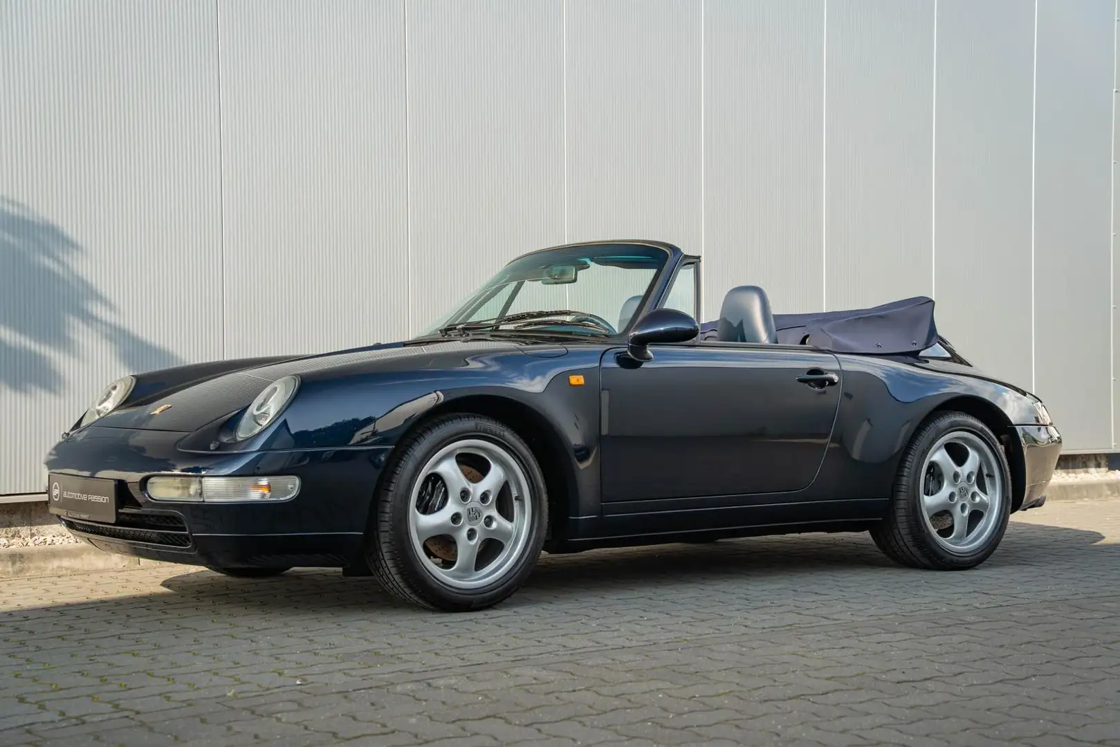 Porsche 993 911/993 Carrera Cabriolet *Schalter*SH*Klima* Blau - 1