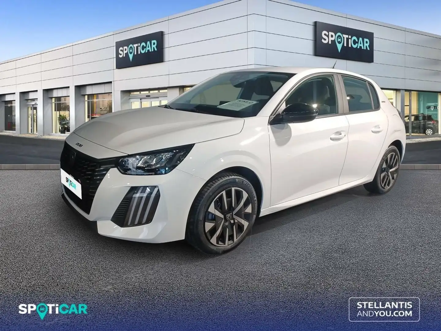 Peugeot 208 Gasolina 100 S&S 6 Vel MAN Style Blanco - 1