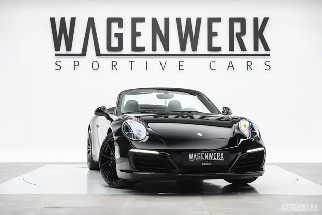 Porsche 991 Carrera Cabrio PDK ALLBLACK KAMERA PDLS ERSTLACK