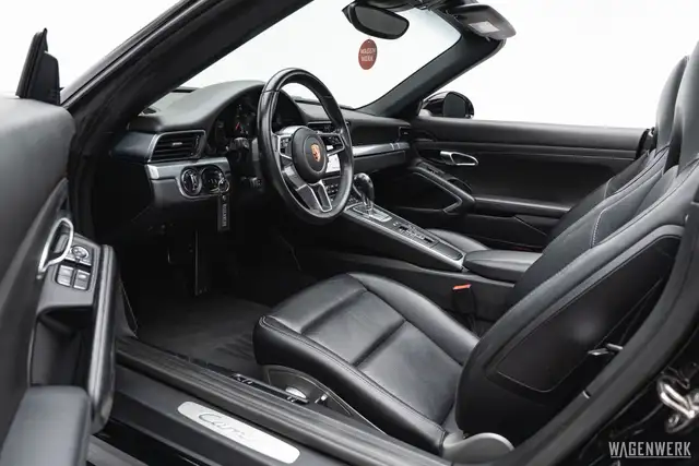 Porsche 991 Carrera Cabrio PDK ALLBLACK KAMERA PDLS ERSTLACK Ansicht 33
