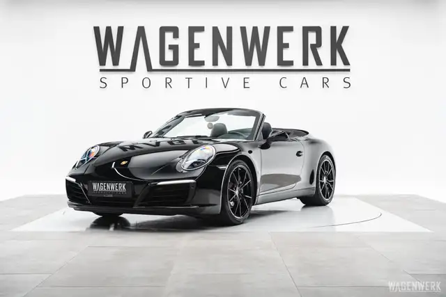 Porsche 991 Carrera Cabrio PDK ALLBLACK KAMERA PDLS ERSTLACK Ansicht 7