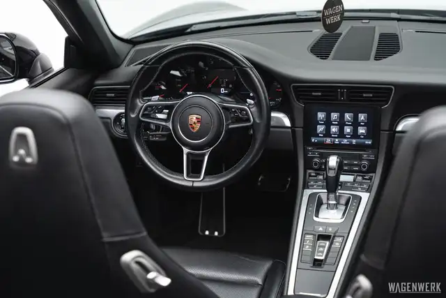 Porsche 991 Carrera Cabrio PDK ALLBLACK KAMERA PDLS ERSTLACK Ansicht 32