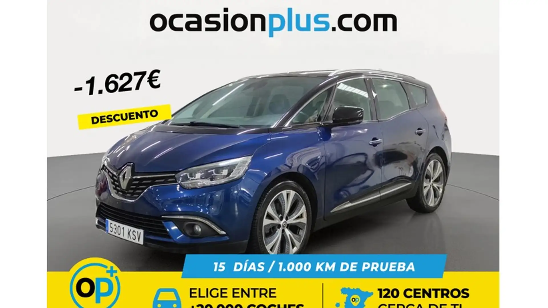 Renault Grand Scenic dCi Zen Blue 110kW Bleu - 1