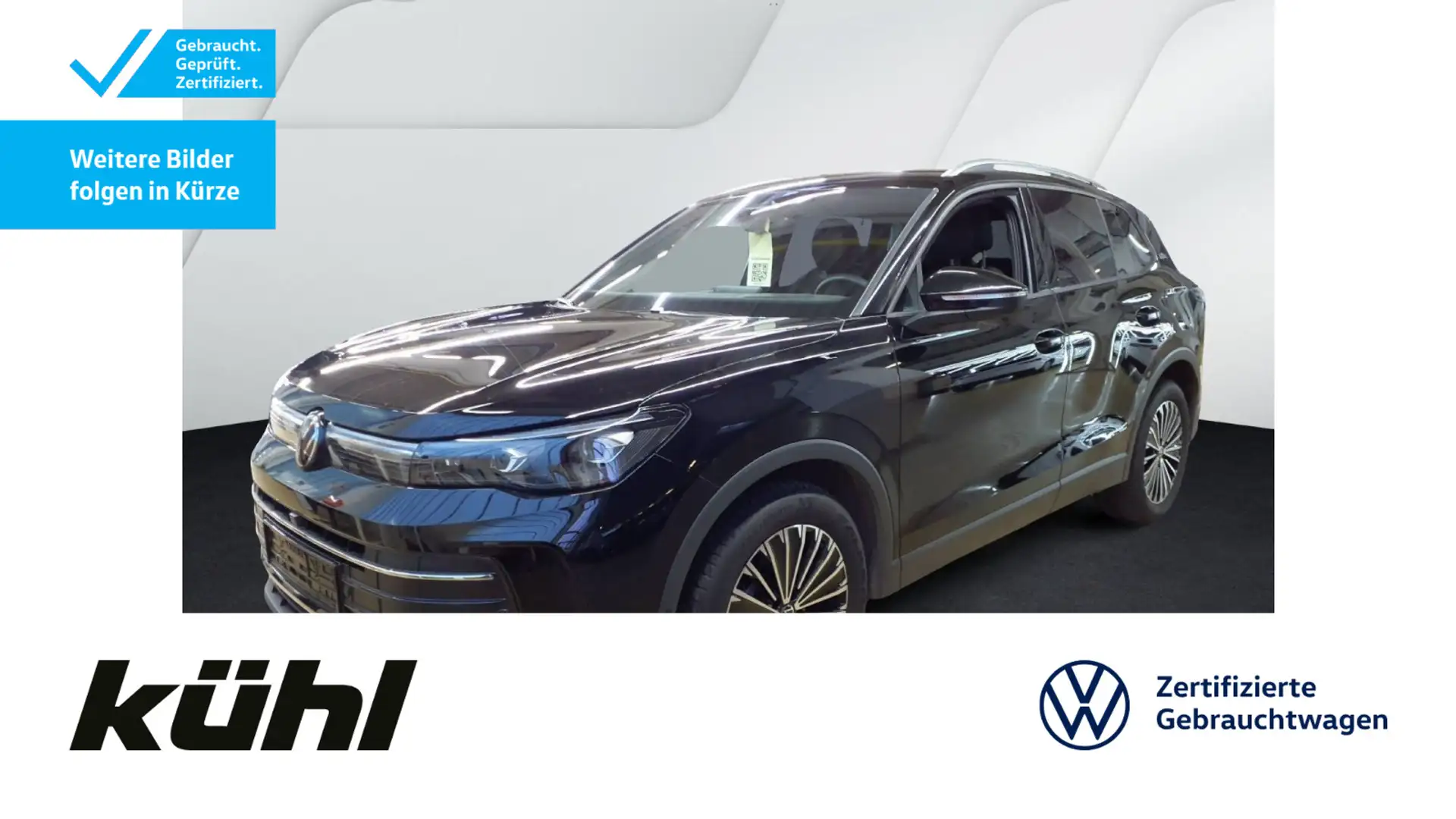 Volkswagen Tiguan 2.0 TDI DSG Goal IQ.Light/ACC/HuD/360°/Ap Schwarz - 1