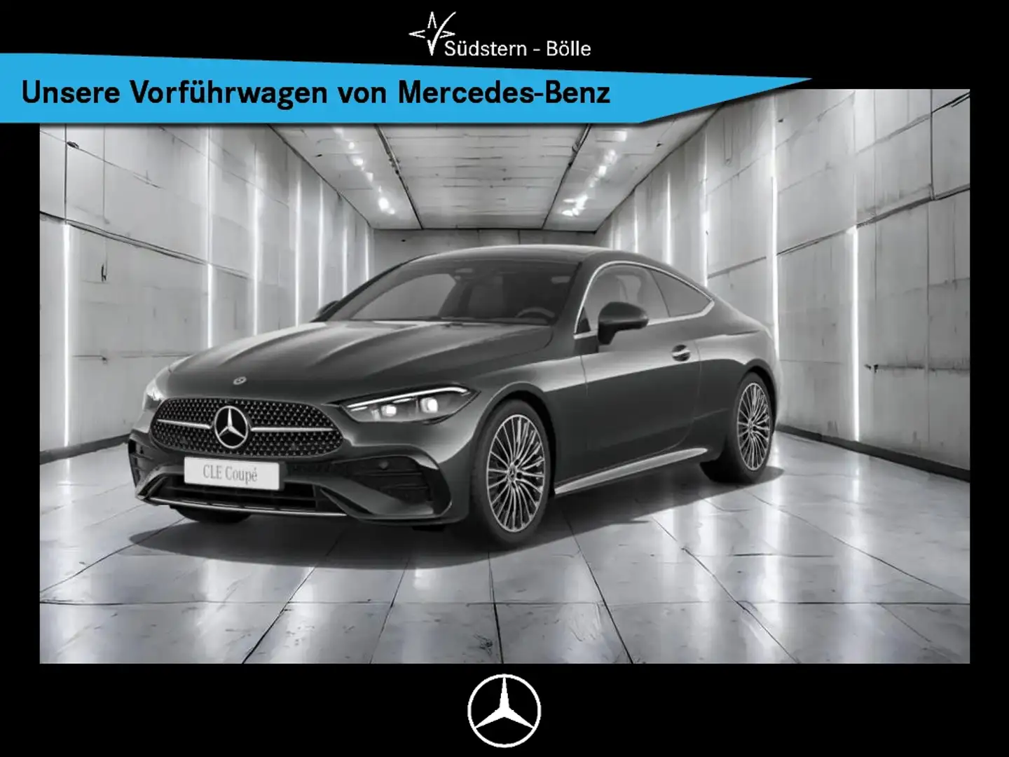 Mercedes-Benz CLE 200 4M Coupe +AMG+SHZ+MEMORY+AMBIENTE+AHK Grau - 1