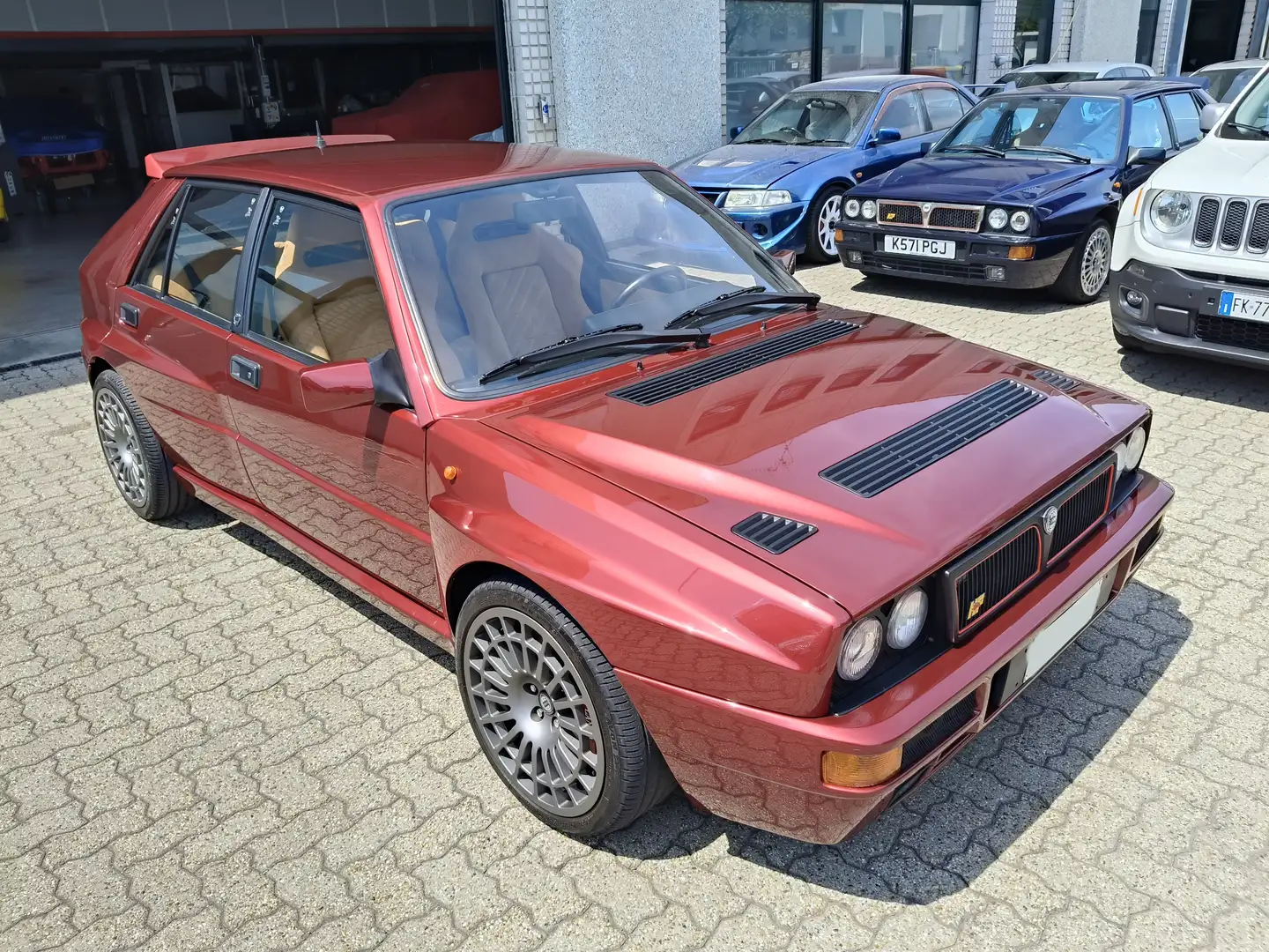 Lancia Delta Delta 2.0T 16v HF Integrale Evoluzione 1  WRC AUTO Rouge - 2