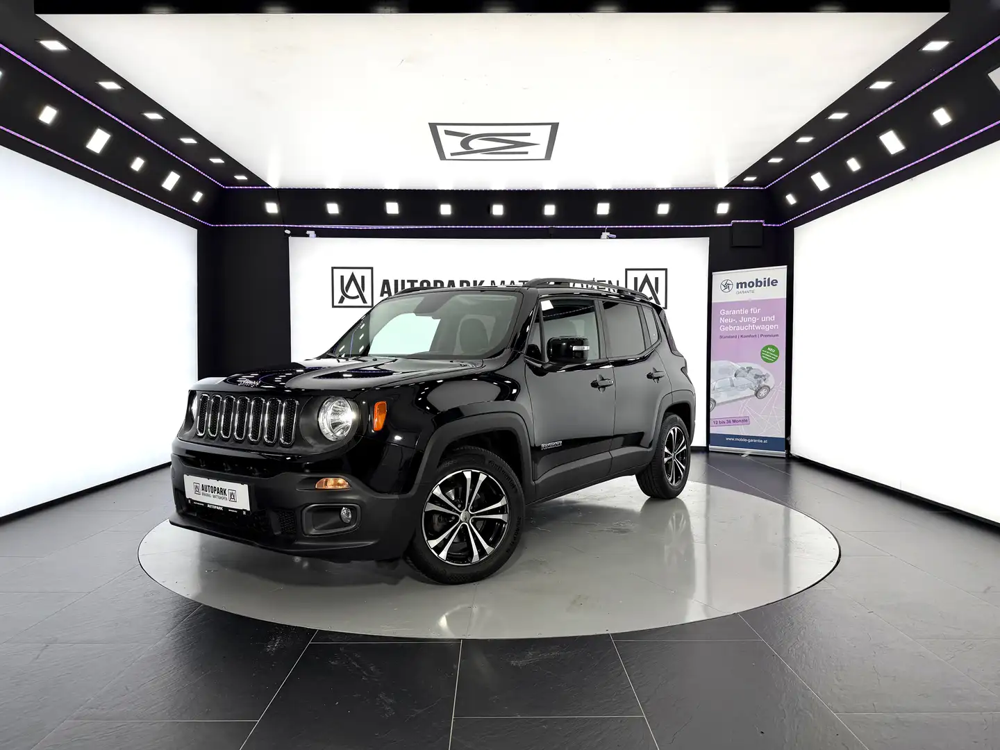 Jeep Renegade 1.4 Longitude FWD Aut. *1.BESITZ*60.000KM* Schwarz - 1