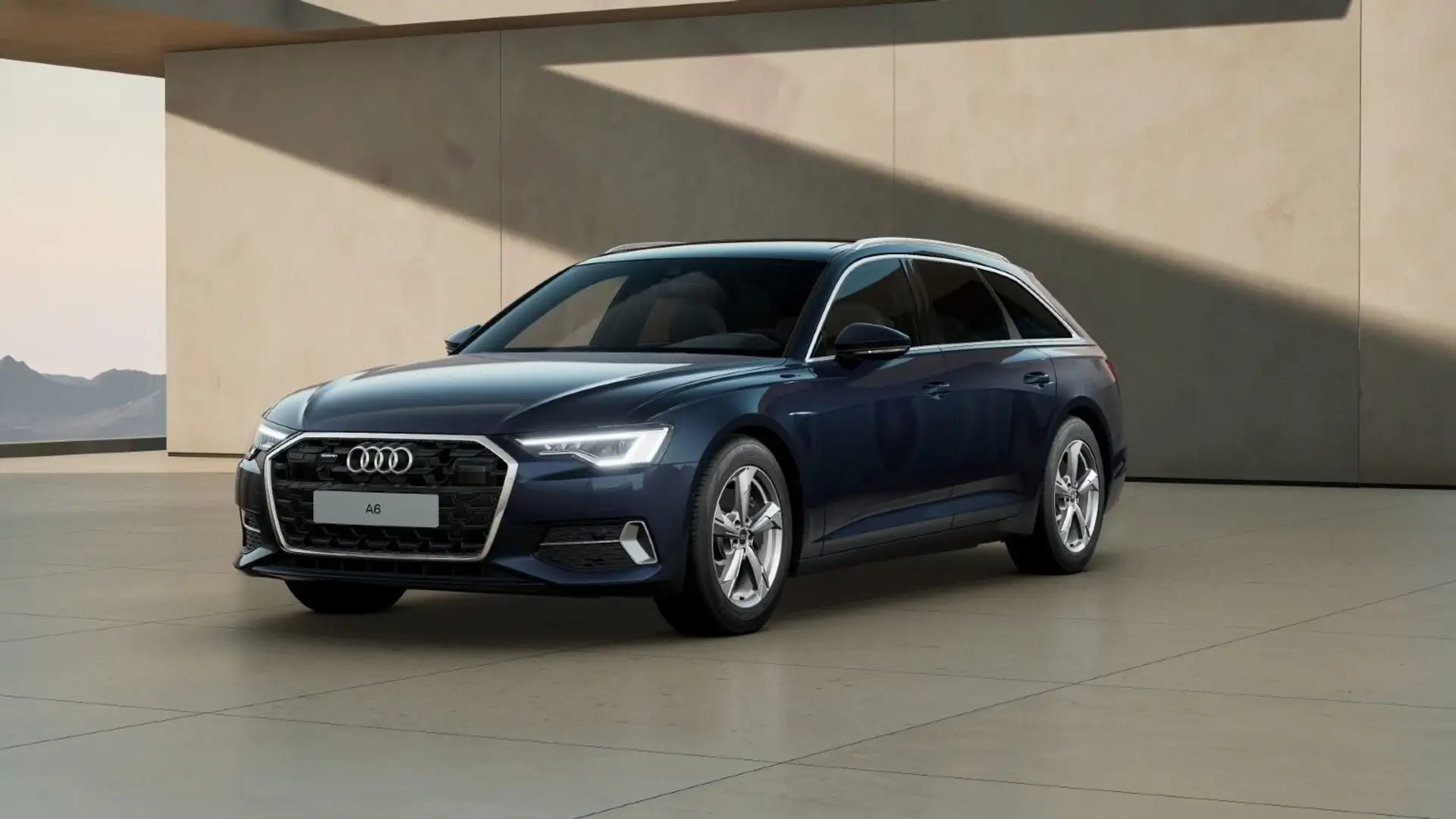 Audi A6 advanced 45TFSI qu. Stronic Matrix Pano Blau - 2