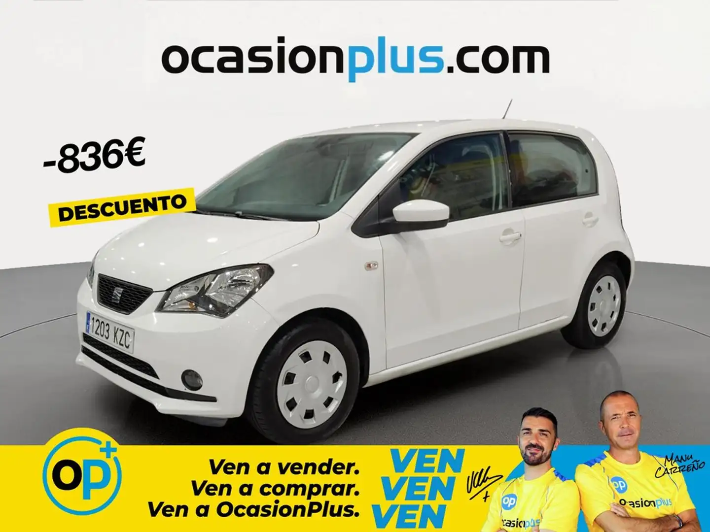 SEAT Mii 1.0 S&S Style Edition Plus75 Blanco - 1