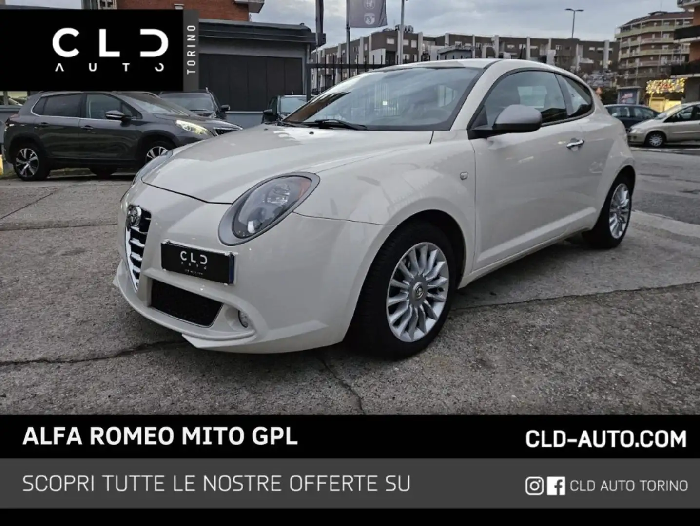 Alfa Romeo MiTo 1.4 T 120 CV GPL Blanc - 1
