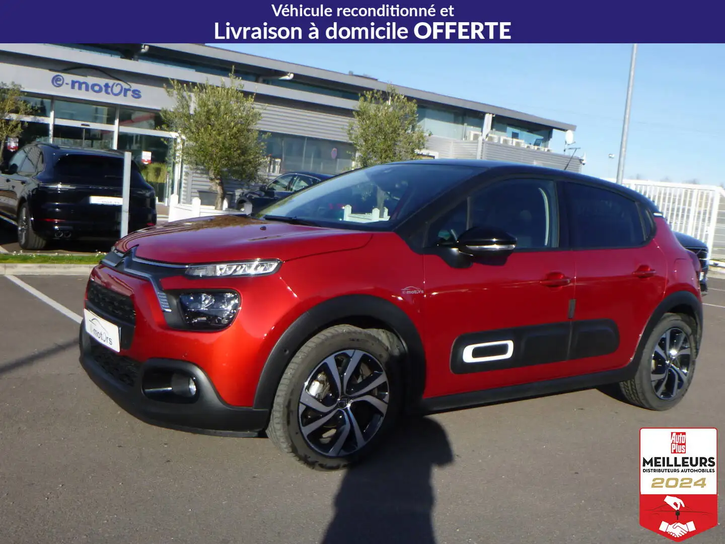 Citroen C3 PureTech 110 S\u0026S EAT6 - Shine Pack Rood - 1