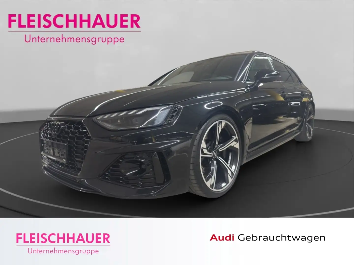 Audi RS4 Avant 2.9 TFSI quattro MATRIX+PANO+ACC+NAVI+HUD+LE Schwarz - 1